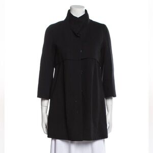 Theory Black Women's Coat
